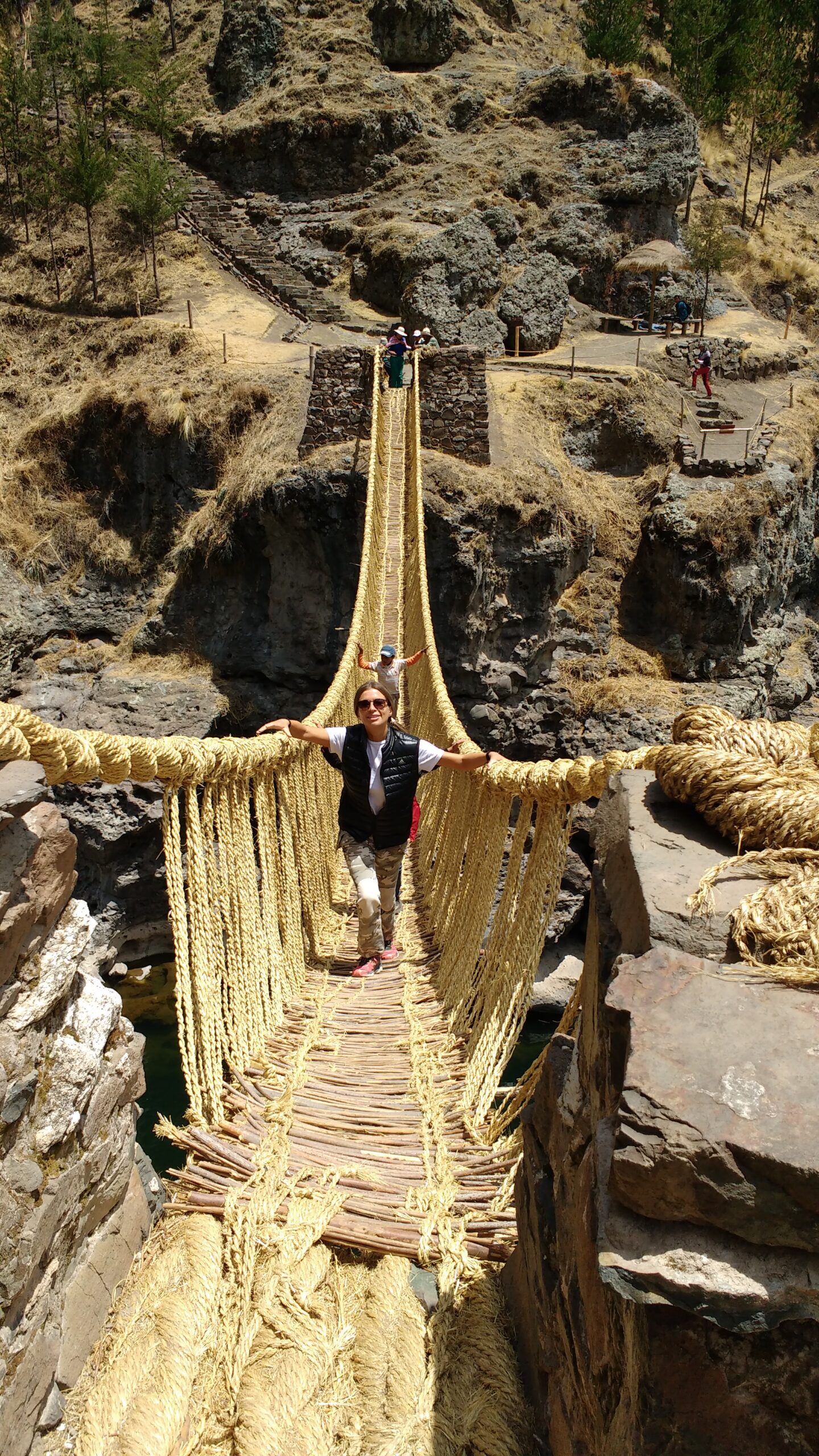 Ponte Colgante Inca Q’eswachaca