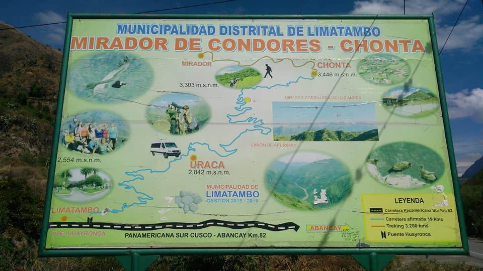 Nel Regno del Condor Cuschegno “ Chonta Limatambo, Cusco Perù”